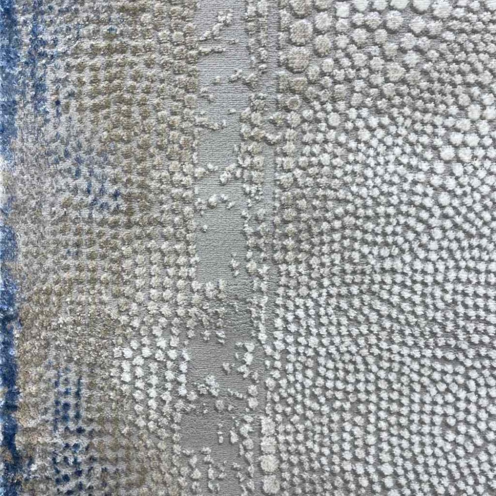 سجاد الماس تركي مودرن 30108A فيزون سماوي 150*220