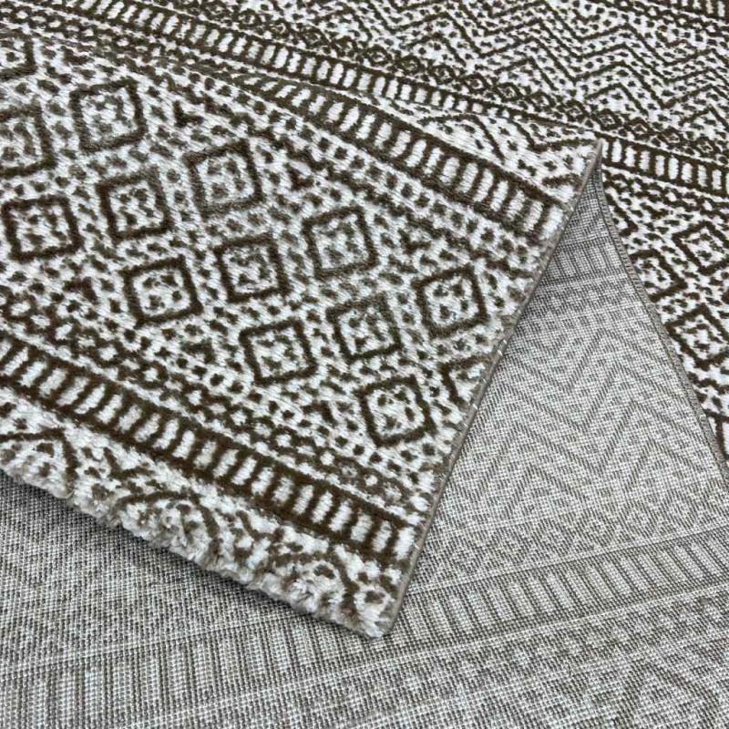 سجاد الماس تركي مودرن 10908A بني 300*400 سجاد الماس تركي مودرن 10908A بني 300*400