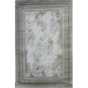 سجاد الماس تركي مودرن 30095 بيج زيتي 300*400