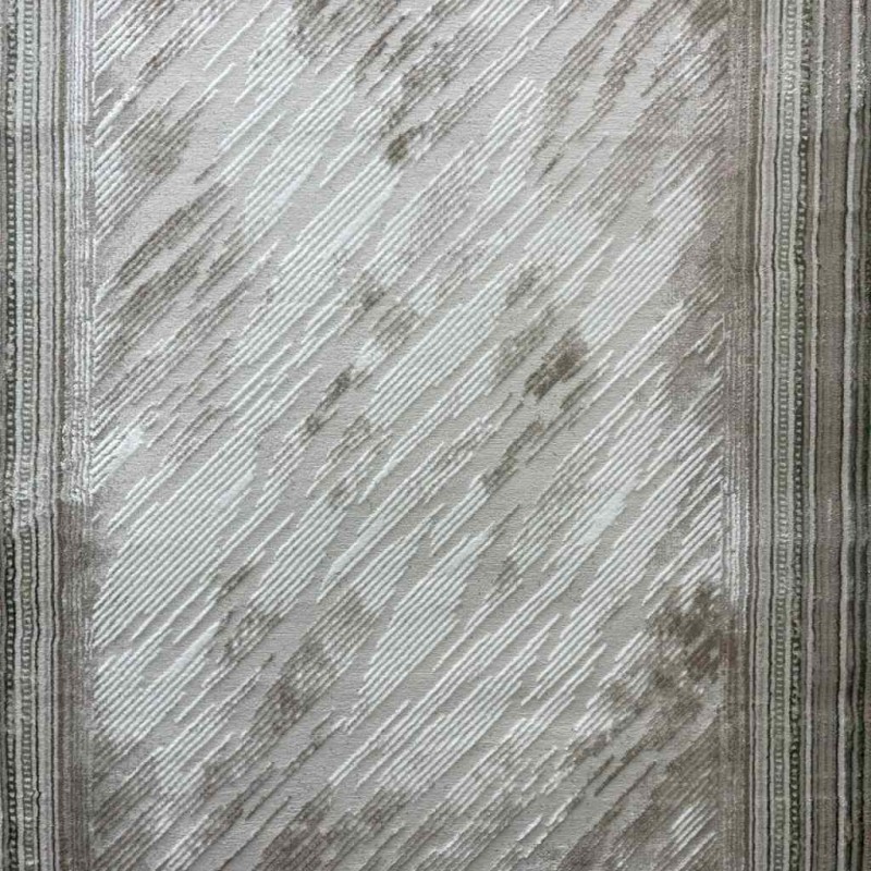 سجاد الماس تركي مودرن 30095 بيج زيتي 200*300