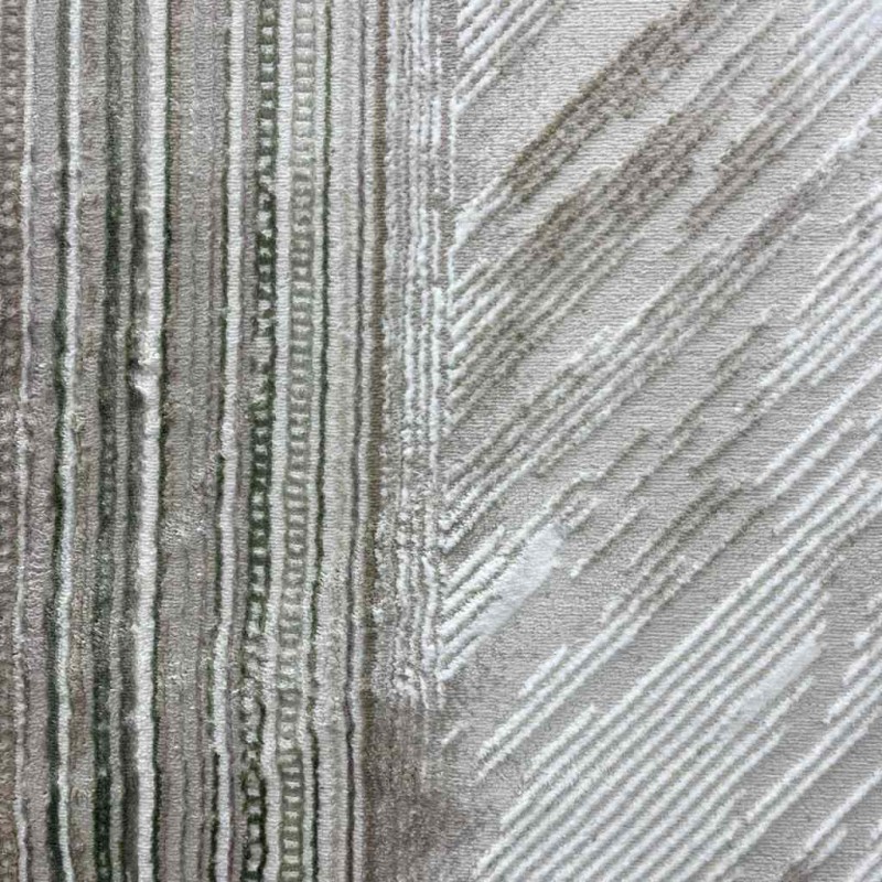 سجاد الماس تركي مودرن 30095 بيج زيتي 200*300