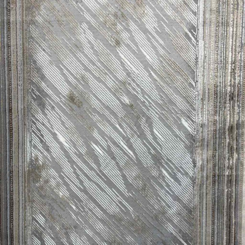 سجاد الماس تركي مودرن 30095 رصاصي بني 250*350