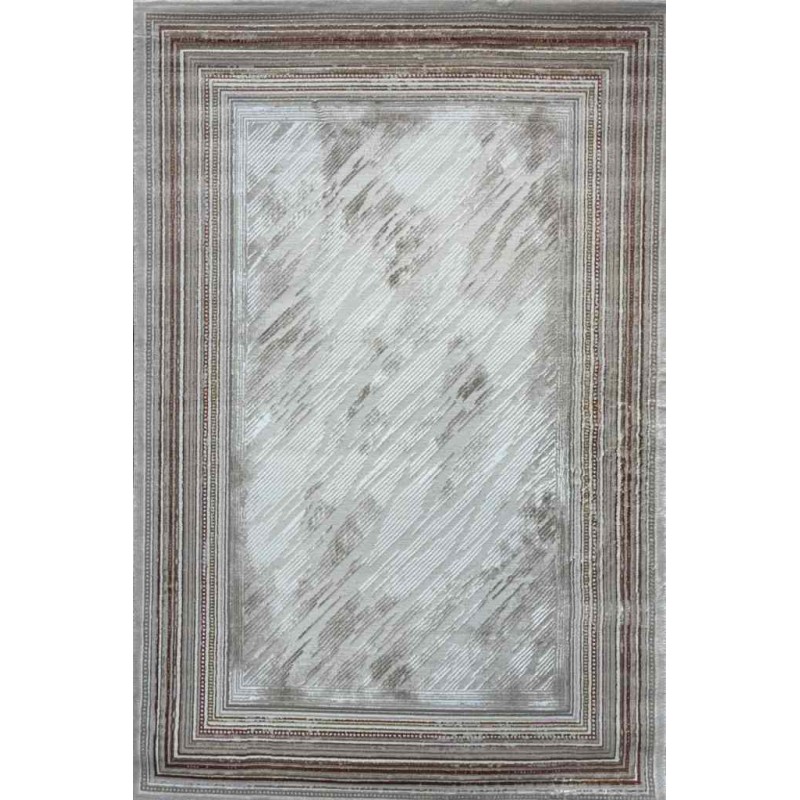سجاد الماس تركي مودرن 30095 فيزون برتقالي 250*350