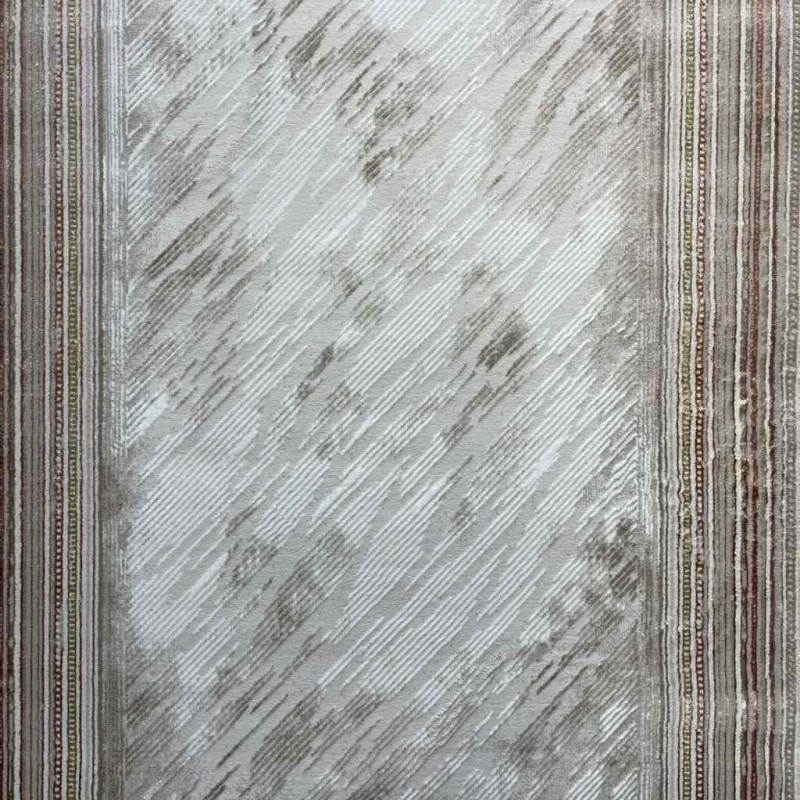 سجاد الماس تركي مودرن 30095 فيزون برتقالي 250*350