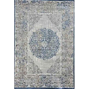 سجاد الماس تركي مودرن 35007A رصاصي ازرق 150*220 سجاد الماس تركي مودرن 35007A رصاصي ازرق 150*220