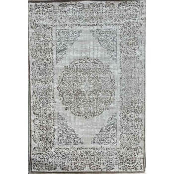 سجاد الماس تركي مودرن 35007A كريم بيج 150*220