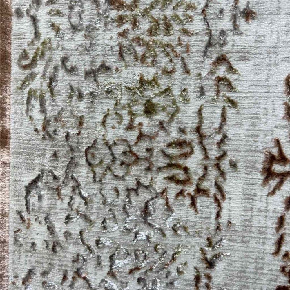 سجاد تركي حديث الماس 35007A بيج برتقالي مقاس 200*300