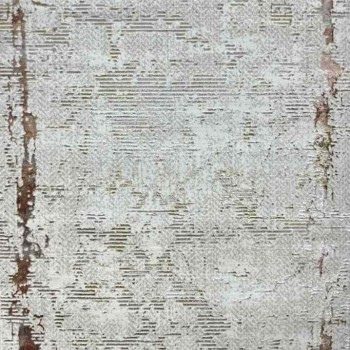 سجاد الماس تركي مودرن 35023D بيج برتقالي 150*220