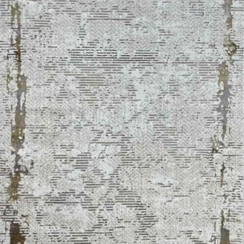 سجاد الماس تركي مودرن 35023D بيج ذهبي 150*220
