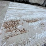 سجاد الماس تركي مودرن 30096A فيزون برتقالي 300*400