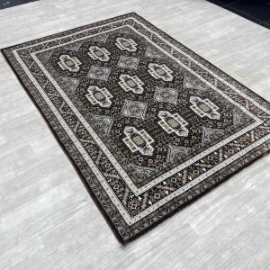 سجاد الماس كلاسيك تركي 10939A لون بني غامق مقاس 150*220 سجاد الماس كلاسيك تركي 10939A لون بني غامق مقاس 150*220
