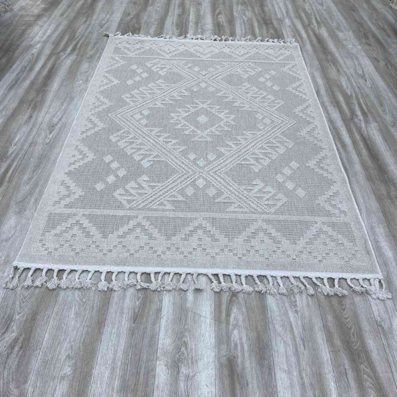 سجاد اسيا تركي 02385C ابيض مقاس 100*200