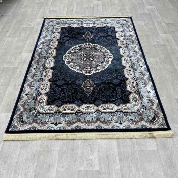 سجاد تركي كاشان 1019A كحلي مقاس 250*350