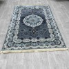 سجاد تركي كاشان 1019A رصاصي مقاس 150*150