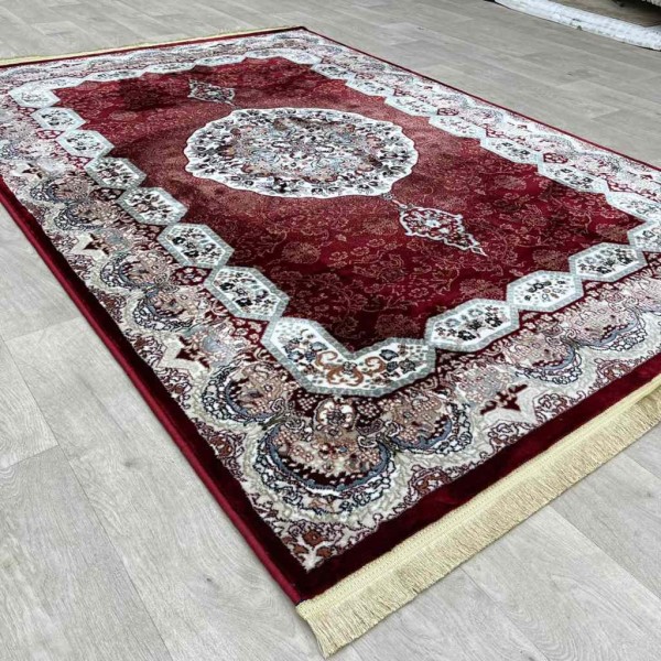 سجاد تركي كاشان 1019A احمر مقاس 500*1000