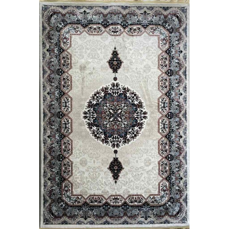 سجاد تركي كاشان 1019A كريم كريم مقاس 500*800