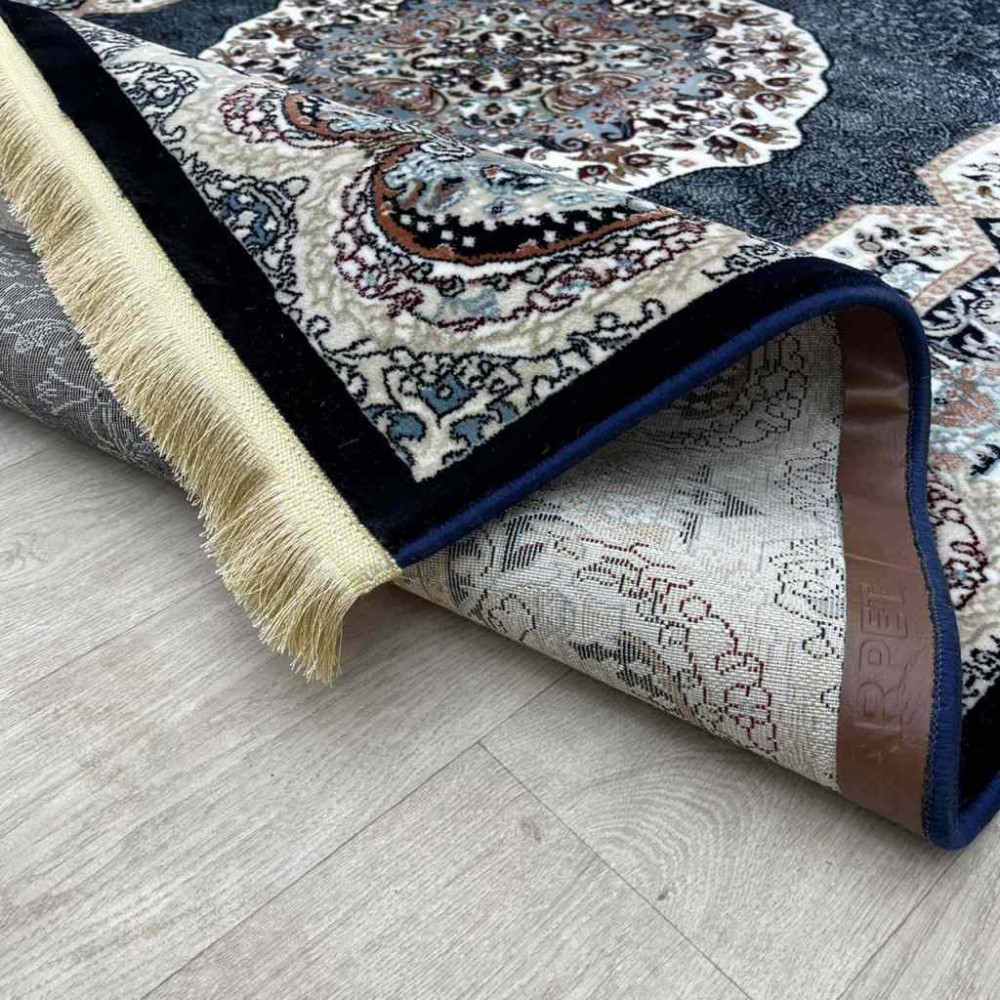 سجاد تركي كاشان 1019A كحلي مقاس 400*700