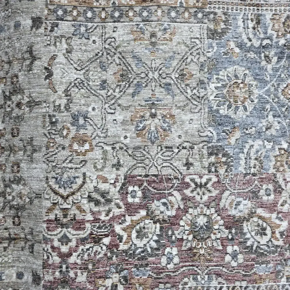 سجاد بوهيمي تركي A509A بني اصفر مقاس 50*80