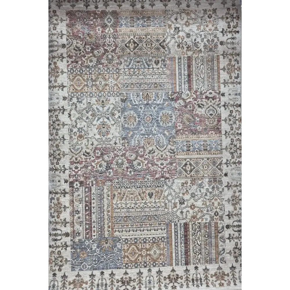 سجاد بوهيمي تركي A509A بيج غامق مقاس 300*400