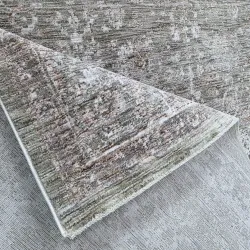 سجاد بوهيمي تركي 2327C بني بيج مقاس 50*80