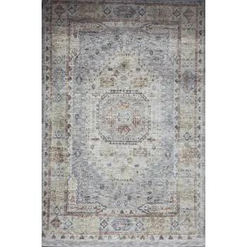 سجاد بوهيمي تركي A640A انتراسيت بيج مقاس 300*400