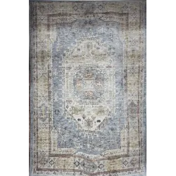 سجاد بوهيمي تركي A640A انتراسيت غامق مقاس 50*80