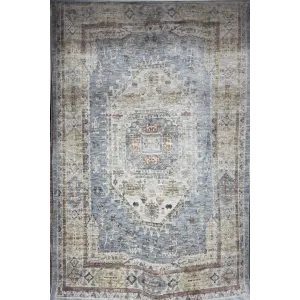 سجاد بوهيمي تركي A640A انتراسيت غامق مقاس 300*400