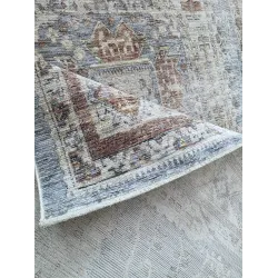 سجاد بوهيمي تركي A640A انتراسيت غامق مقاس 50*80