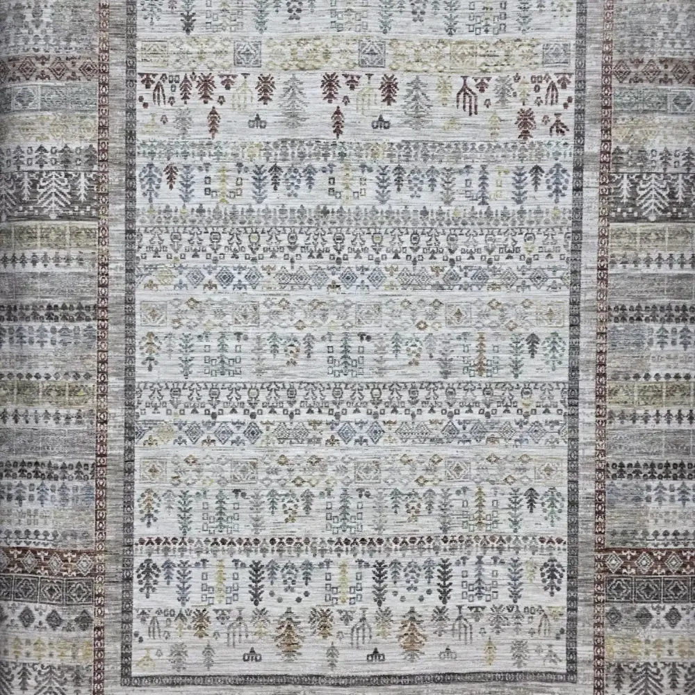 سجاد بوهيمي تركي هيربولينA946A كريم مقاس 50*80