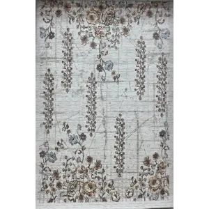 سجاد بوهيمي تركي هيربولين A963A كريم مقاس 50*80