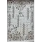 سجاد بوهيمي تركي هيربولين A963A كريم مقاس 50*80