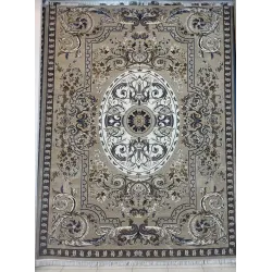 سجاد تركي شيراز A706C كلاسيك سميك ناعم بيج مقاس 400*800