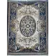 سجاد تركي شيراز A706C كلاسيك سميك ناعم سماوي مقاس 50*80
