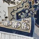 سجاد تركي شيراز A706C كلاسيك سميك ناعم سماوي مقاس 50*80