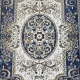 سجاد تركي شيراز A706C كلاسيك سميك ناعم سماوي مقاس 50*80