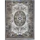 سجاد تركي شيراز A706C كلاسيك سميك ناعم رصاصي مقاس 400*800
