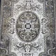 سجاد تركي شيراز A706C كلاسيك سميك ناعم رصاصي مقاس 400*800