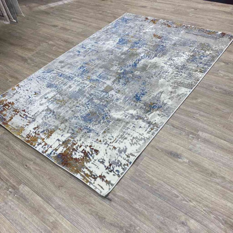 سجاد سلين بلغاري 3300 بيج سماوي مقاس 200*300