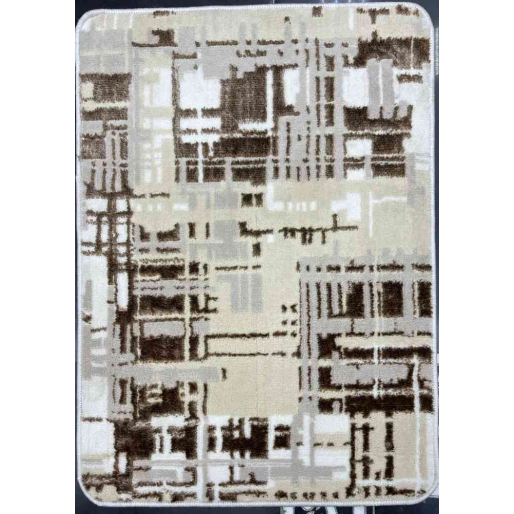 موكيت ستايل 5 نقشه DN07A تركي تناسب جميع الفرف لون بيج و بني