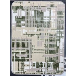 موكيت ستايل 5 نقشه DN07A تركي تناسب جميع الفرف لون بيج و اخضر