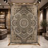 سجاد الواحة تركي H5307C رصاصي غامق مقاس 100*200