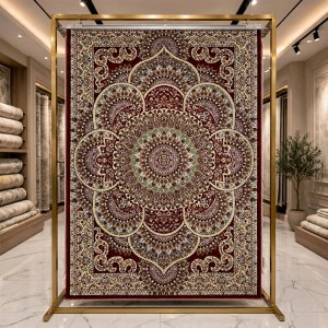 سجاد الواحة تركي H5307C احمر غامق مقاس 200*300