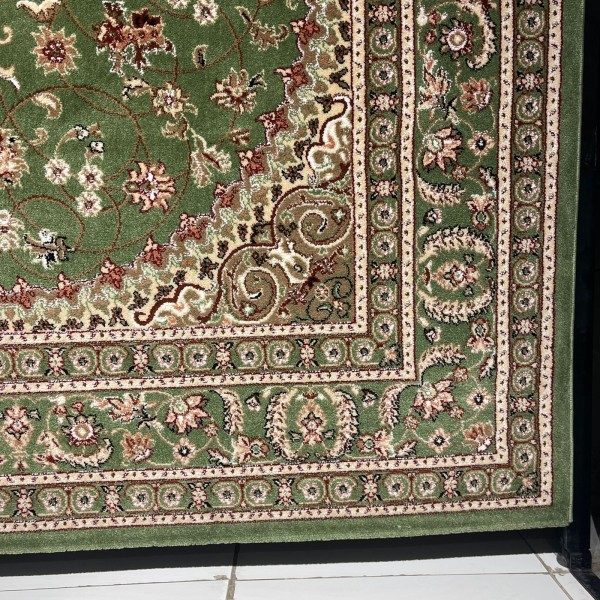 سجاد الواحة تركي H3650B اخضر مقاس 50*80