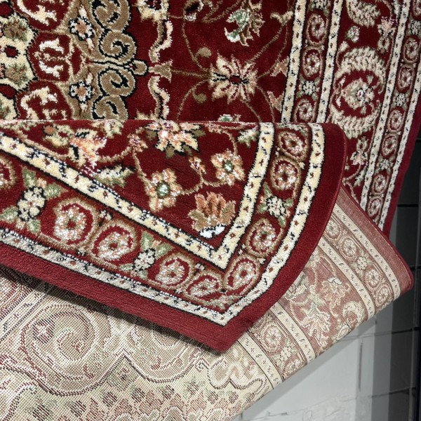 سجاد الواحة تركي H3650B احمر غامق مقاس 80*150