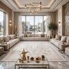 سجاد لائك نقش فرنسي تركي 9771B بيج كريم مقاس 300*500