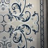 سجاد لائك نقش فرنسي تركي 9771B كحلي بيج مقاس 100*300