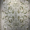 سجاد لائك نقش فرنسي تركي 9771B اخضر بيج مقاس 150*220
