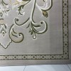 سجاد لائك نقش فرنسي تركي 9771B اخضر بيج مقاس 150*220