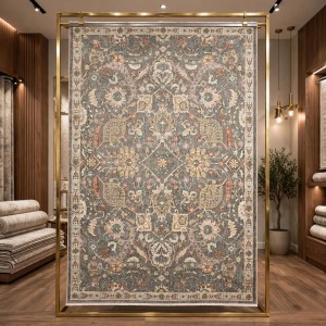سجاد سوبر بوهيمي تركي A213A رصاصي مقاس 250*350