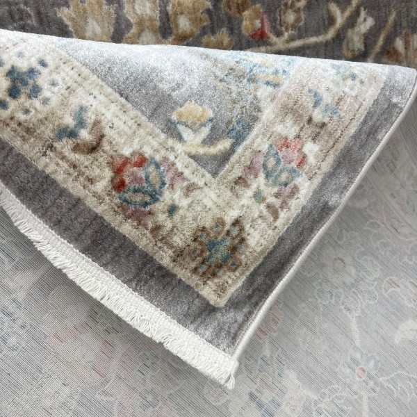 سجاد سوبر بوهيمي تركي A213A رصاصي مقاس 250*350